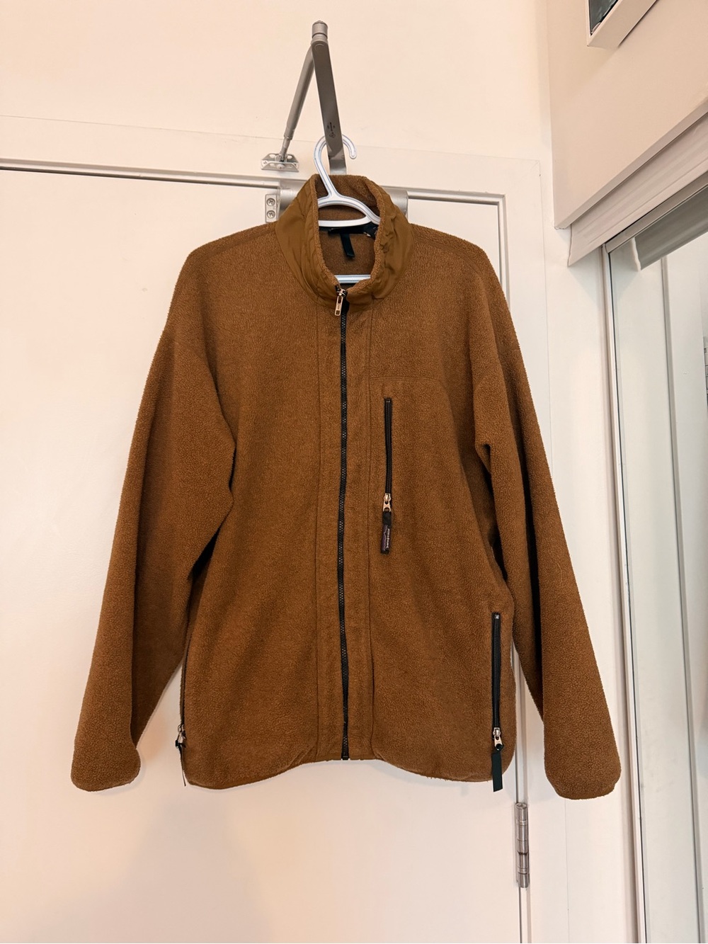Patagonia Men's Brown Full-Zip Fleece Jacket